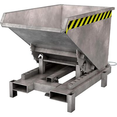 Eurokraft pro Schwerlast-Ballen-Container - 0,3m³ EN ISO 1461 RAL 2000 / 5012 Eurokraft pro Schwerlast-Ballen-Container - 0,3m³ EN ISO 1461 RAL 2000 / 5012