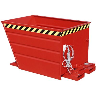 Conteneur de stockage de batterie Eurokraft pro - Compact, 0,55 m³, RAL 3000 Conteneur de stockage de batterie Eurokraft pro - Compact, 0,55 m³, RAL 3000