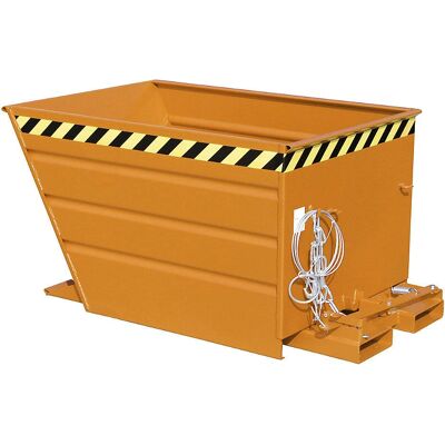 Eurokraft pro Contenitore rifiuti - Compatto, 0,7m³, Giallo-arancione Eurokraft pro Contenitore rifiuti - Compatto, 0,7m³, Giallo-arancione