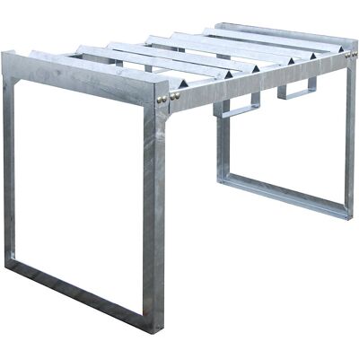 Scaffale Eurokraft Pro per fusti e contenitori piccoli - 1310x800x780mm Scaffale Eurokraft Pro per fusti e contenitori piccoli - 1310x800x780mm