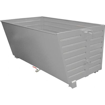 Eurokraft pro BSL Stahl Müllcontainer - 2m³ Stapelbar Eurokraft pro BSL Stahl Müllcontainer - 2m³ Stapelbar