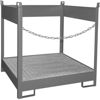Bauer FSP-4 Fass-Stapelpalette - Stapelbarer Lagerbehälter Bauer FSP-4 Fass-Stapelpalette - Stapelbarer Lagerbehälter