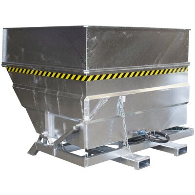 Eurokraft pro XXL Kippbehälter mit Hydraulik - 5m³ Eurokraft pro XXL Kippbehälter mit Hydraulik - 5m³