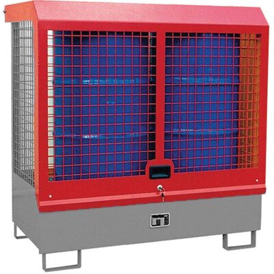 Bauer GD-C Dépôt de substances dangereuses - Intérieur avec pare-éclaboussures et capot Bauer GD-C Dépôt de substances dangereuses - Intérieur avec pare-éclaboussures et capot