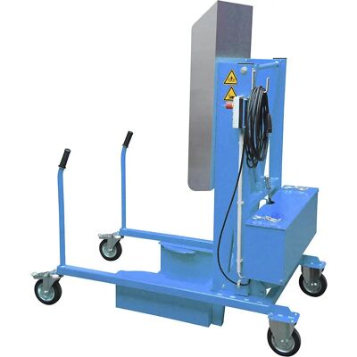Eurokraft pro Müllbehälter-Hebestation - Elektrohydraulisch, Hellblau Eurokraft pro Müllbehälter-Hebestation - Elektrohydraulisch, Hellblau
