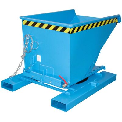 Bauer S3S 300 - 3-seitige Kippfunktion - hellblau - Chip container Bauer S3S 300 - 3-seitige Kippfunktion - hellblau - Chip container