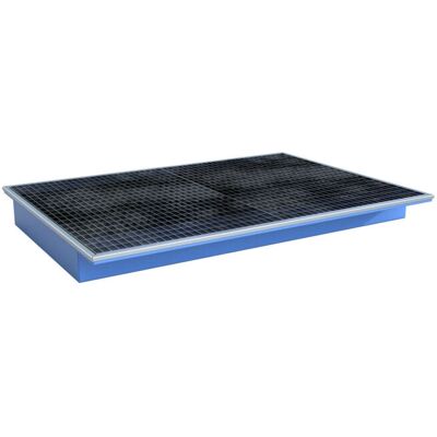 Contenant d'étagère eurokraft pro en acier - 173L - Bleu - Publicité Contenant d'étagère eurokraft pro en acier - 173L - Bleu - Publicité