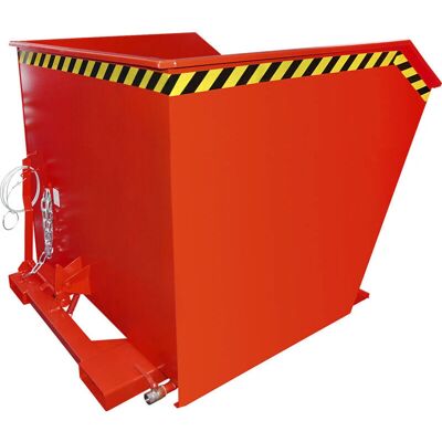 Contenitore per trucioli Eurokraft Pro 2m³ Rosso Contenitore per trucioli Eurokraft Pro 2m³ Rosso