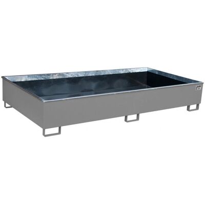 Bauer Regalwanne RW 2700-3 PE - Stahl, Mausgrau, 100mm H - Regalwanne Bauer Regalwanne RW 2700-3 PE - Stahl, Mausgrau, 100mm H - Regalwanne