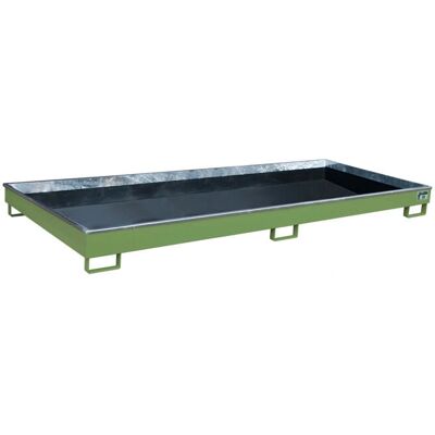 Bauer Regalwanne RW 3300-1 PE - Stahl, Lackiert, Resedagrün - Regalwanne Bauer Regalwanne RW 3300-1 PE - Stahl, Lackiert, Resedagrün - Regalwanne