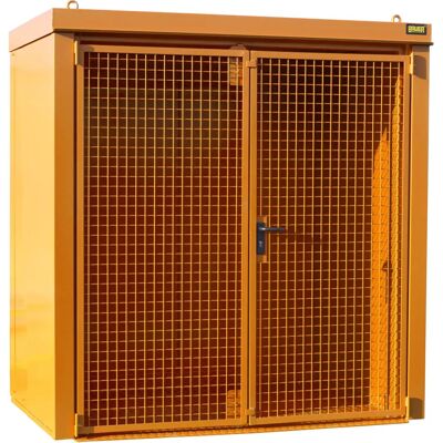 Conteneur à bouteilles de gaz Eurokraft pro - résistant au feu, 28 bouteilles Conteneur à bouteilles de gaz Eurokraft pro - résistant au feu, 28 bouteilles