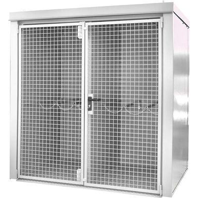 Conteneur Eurokraft Pro pour bouteilles de gaz - Résistant au feu, 35 pcs, 230mm Ø - Publicité Conteneur Eurokraft Pro pour bouteilles de gaz - Résistant au feu, 35 pcs, 230mm Ø - Publicité