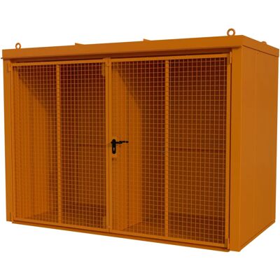 Conteneur à bouteilles de gaz Eurokraft pro - Résistant au feu, 60 pcs, Ø 230 mm - Publicité Conteneur à bouteilles de gaz Eurokraft pro - Résistant au feu, 60 pcs, Ø 230 mm - Publicité