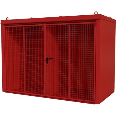 Conteneur à bouteilles de gaz Eurokraft Pro - Ignifuge, 60 pcs - Publicité Conteneur à bouteilles de gaz Eurokraft Pro - Ignifuge, 60 pcs - Publicité
