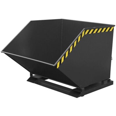 Bauer - SKK 1000 - Schwarz-Grau - lackiert - Sawdust tipping bin Bauer - SKK 1000 - Schwarz-Grau - lackiert - Sawdust tipping bin