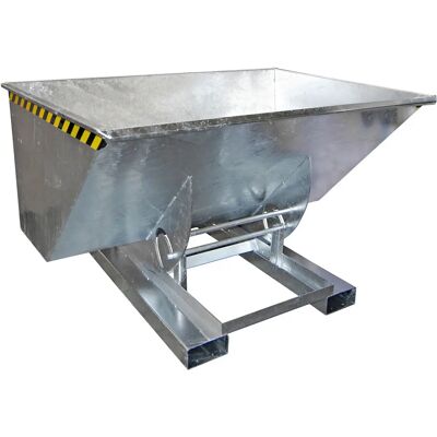 Eurokraft Pro 1500L Stahlkippschale - Abfallbehälter Eurokraft Pro 1500L Stahlkippschale - Abfallbehälter