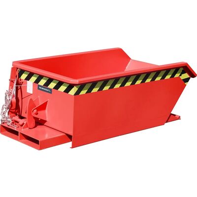 Eurokraft pro Mini schwenkbarer Container - Niedrige Kantenhöhe - 0,23m³ - Rot Eurokraft pro Mini schwenkbarer Container - Niedrige Kantenhöhe - 0,23m³ - Rot