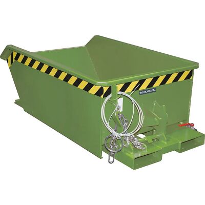 Eurokraft pro Mini convoyeur à copeaux basculant - Conteneur de stockage Eurokraft pro Mini convoyeur à copeaux basculant - Conteneur de stockage