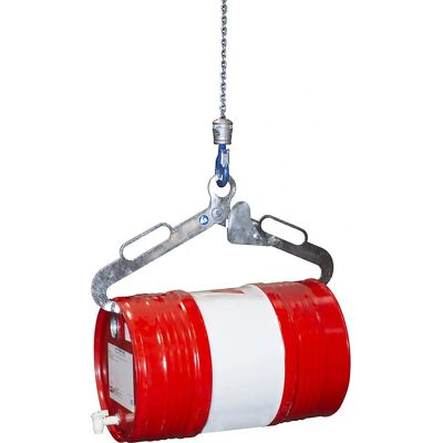 Eurokraft pro Zinkbeschichteter Klammer für Stahlfässer - 60L - Horizontaltransport Eurokraft pro Zinkbeschichteter Klammer für Stahlfässer - 60L - Horizontaltransport