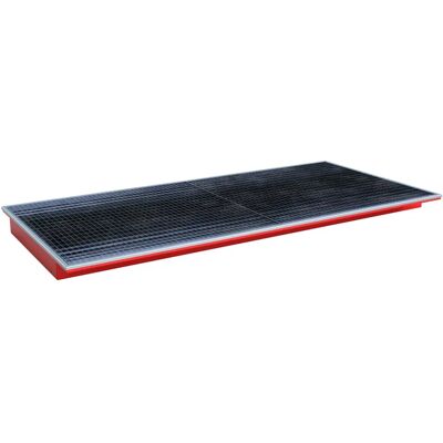 Eurokraft Pro Réservoir de Stockage - Acier, 200L, Rouge, Dangereux - Publicité Eurokraft Pro Réservoir de Stockage - Acier, 200L, Rouge, Dangereux - Publicité