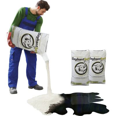 Kaiserkraft Universelles Absorbergranulat - Weiß/Blau - Öl & Farben Kaiserkraft Universelles Absorbergranulat - Weiß/Blau - Öl & Farben