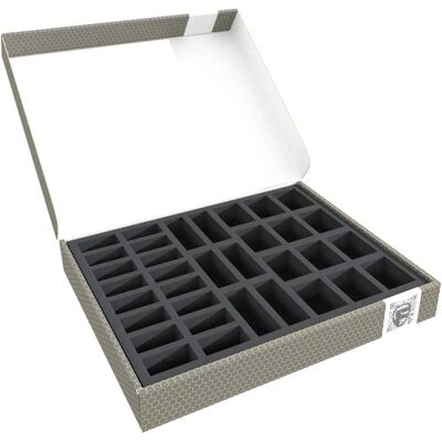 Feldherr FSLB040P06 - Lagerbox mit Schaumstoffeinlage für 34 Miniaturen Feldherr FSLB040P06 - Lagerbox mit Schaumstoffeinlage für 34 Miniaturen