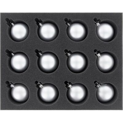 Feldherr - FS070A003 - 12 Kugeln - 60 mm - Foam insert Feldherr - FS070A003 - 12 Kugeln - 60 mm - Foam insert