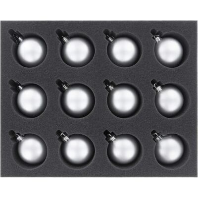Feldherr - FS070A003 - 12 Kugeln - 60 mm - Foam insert Feldherr - FS070A003 - 12 Kugeln - 60 mm - Foam insert