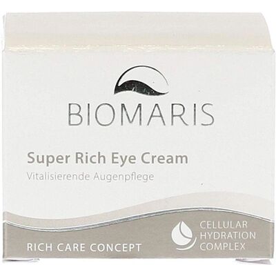 Biomaris Super reich Augencreme - Feuchtigkeit & Faltenreduzierung Biomaris Super reich Augencreme - Feuchtigkeit & Faltenreduzierung