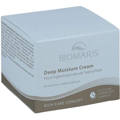 Biomaris Deep Moisture Cream - Tiefenfeuchtigkeitscreme ohne Parfum - 50 ml Biomaris Deep Moisture Cream - Tiefenfeuchtigkeitscreme ohne Parfum - 50 ml