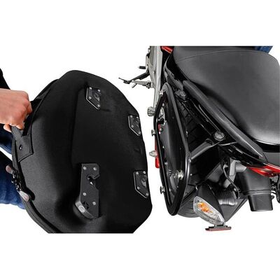 Kit d’adaptation SW-MOTECH EVO - Valises latérales Aero ABS - Publicité Kit d’adaptation SW-MOTECH EVO - Valises latérales Aero ABS - Publicité