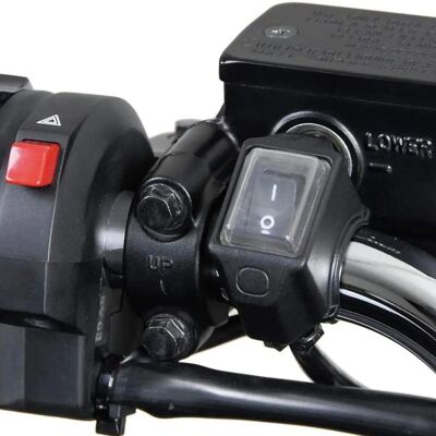 SW-Motech Schwarzer wasserdichter Schalter - Kompaktes 30cm Kabel - Schalter SW-Motech Schwarzer wasserdichter Schalter - Kompaktes 30cm Kabel - Schalter