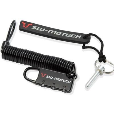 Sw-Motech Tanktas Beveiligingsslot - Veiligheidspen & Kabel Sw-Motech Tanktas Beveiligingsslot - Veiligheidspen & Kabel