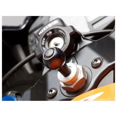 Morsetto a sfera Sw-Motech 12,5-25 mm - Accessorio per tubo sterzo Morsetto a sfera Sw-Motech 12,5-25 mm - Accessorio per tubo sterzo