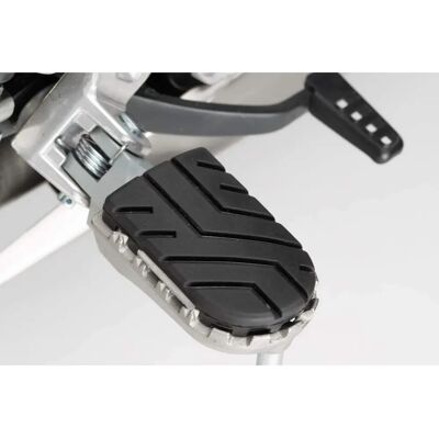 SW-MOTECH Ion Footrest Kit - Motorcycle Models - Black Silver - Footpeg SW-MOTECH Ion Footrest Kit - Motorcycle Models - Black Silver - Footpeg