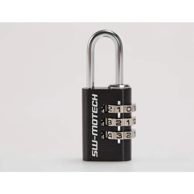Cadenas SW-Motech pour Bagages de Moto Cadenas à Code Noire (BC.LOC.00.001.10200/B) Cadenas SW-Motech pour Bagages de Moto Cadenas à Code Noire (BC.LOC.00.001.10200/B)