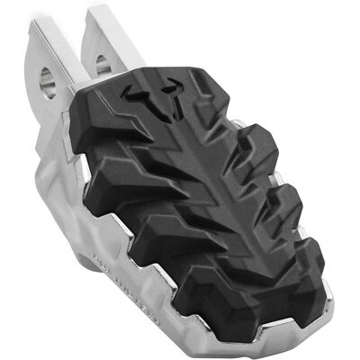SW-Motech EVO footrest kit Honda / Suzuki / KTM models silver/black SW-Motech EVO footrest kit Honda / Suzuki / KTM models silver/black