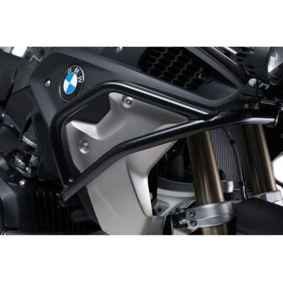 Barre de protection supérieure Sw-Motech - Noir - Protections moteur pour BMW R1200GS LC, R1250GS - Publicité Barre de protection supérieure Sw-Motech - Noir - Protections moteur pour BMW R1200GS LC, R1250GS - Publicité