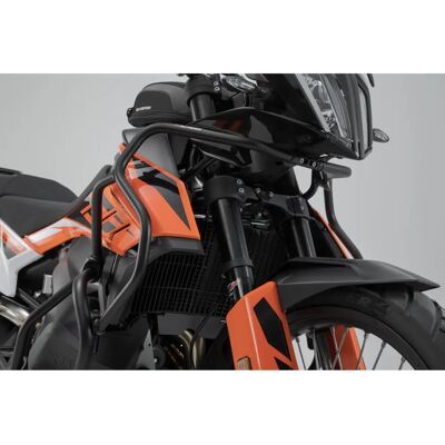 SW-Motech Schwarze Crashbar - KTM 790 Adventure/R - Schutz für Kühler SW-Motech Schwarze Crashbar - KTM 790 Adventure/R - Schutz für Kühler