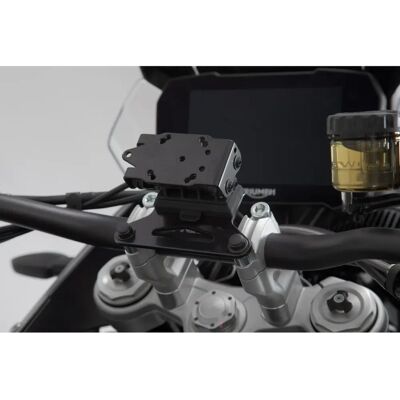 Supporto GPS per Manubrio SW-Motech - Nero - Universale Supporto GPS per Manubrio SW-Motech - Nero - Universale