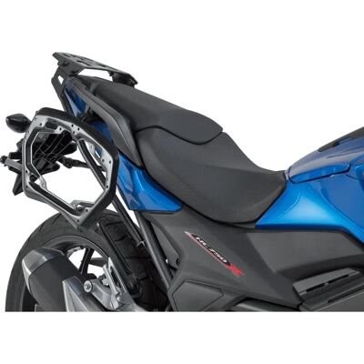 Support latéral noir SW-Motech pour Honda NC750X / NC750S - Publicité Support latéral noir SW-Motech pour Honda NC750X / NC750S - Publicité