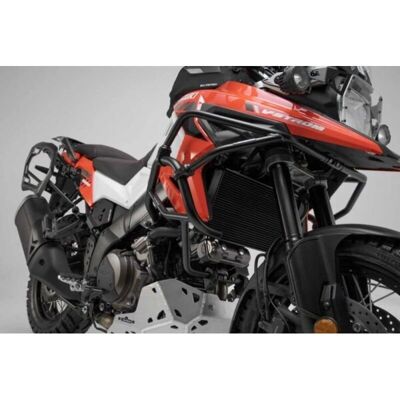 Sw-Motech Schwarzer Crash Bar - Suzuki V-Strom 1050 - Motorradschutz Sw-Motech Schwarzer Crash Bar - Suzuki V-Strom 1050 - Motorradschutz