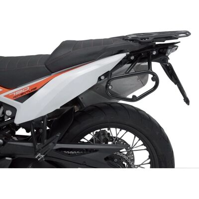Support latéral Sw-Motech KTM 790 Adventure / R / 890 Adventure - Porte-support moto - Publicité Support latéral Sw-Motech KTM 790 Adventure / R / 890 Adventure - Porte-support moto - Publicité