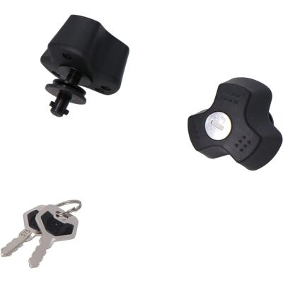 Protection antivol Sw-Motech pour support EVO - Quick-Lock - Publicité Protection antivol Sw-Motech pour support EVO - Quick-Lock - Publicité