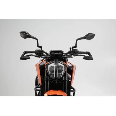 Protezioni manubrio SW-Motech con deflettore d’aria per KTM 790/890 Duke, 1290 Super Duke R Protezioni manubrio SW-Motech con deflettore d’aria per KTM 790/890 Duke, 1290 Super Duke R