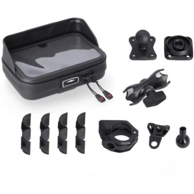 Sw-Motech Universales GPS-Montageset - Waterproof Navi Case, 1" Kugel Sw-Motech Universales GPS-Montageset - Waterproof Navi Case, 1" Kugel