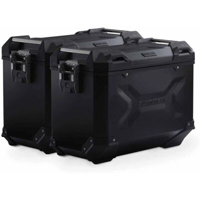 Système de Bagages en Aluminium Trax Adv de Sw-Motech - Noir Système de Bagages en Aluminium Trax Adv de Sw-Motech - Noir