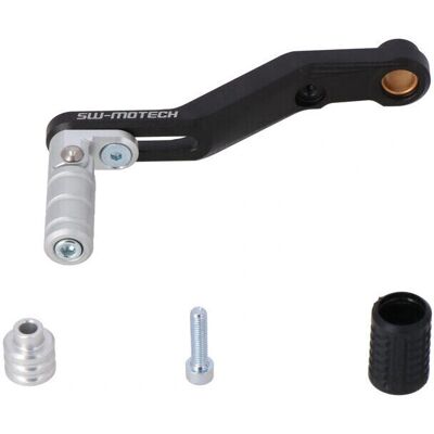 Leva del cambio Sw-motech Yamaha Ténéré 700 - Regolabile, Alluminio, Nero / Argento Leva del cambio Sw-motech Yamaha Ténéré 700 - Regolabile, Alluminio, Nero / Argento