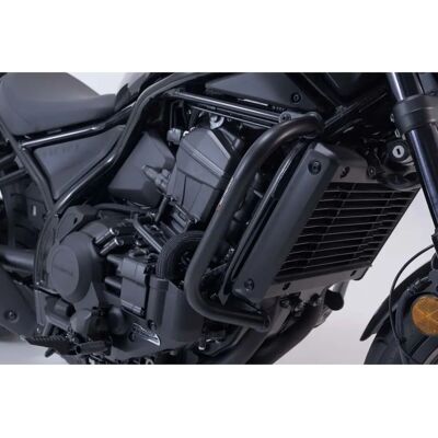 SW-Motech Schwarze Seitenprotektoren für Honda CMX1100 Rebel - Motorradschutzbügel SW-Motech Schwarze Seitenprotektoren für Honda CMX1100 Rebel - Motorradschutzbügel