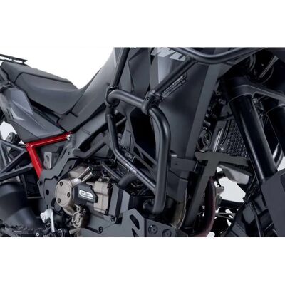 Sw-motech Honda CRF1100L Africa Twin ES/2019-2024 Schwarze Seitenschutzbügel Sw-motech Honda CRF1100L Africa Twin ES/2019-2024 Schwarze Seitenschutzbügel
